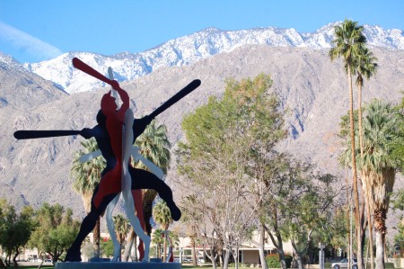 The beautiful Mt. San Jacinto, home of the famous aerial tramway.