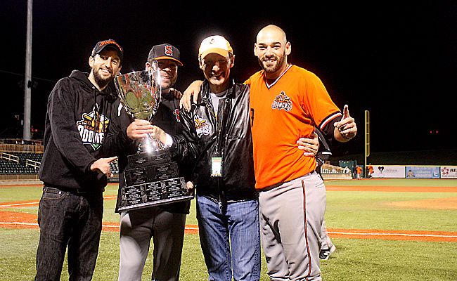 Schaumburg Boomers Win 2013 Frontier League Championship with Help from Former CWL Players